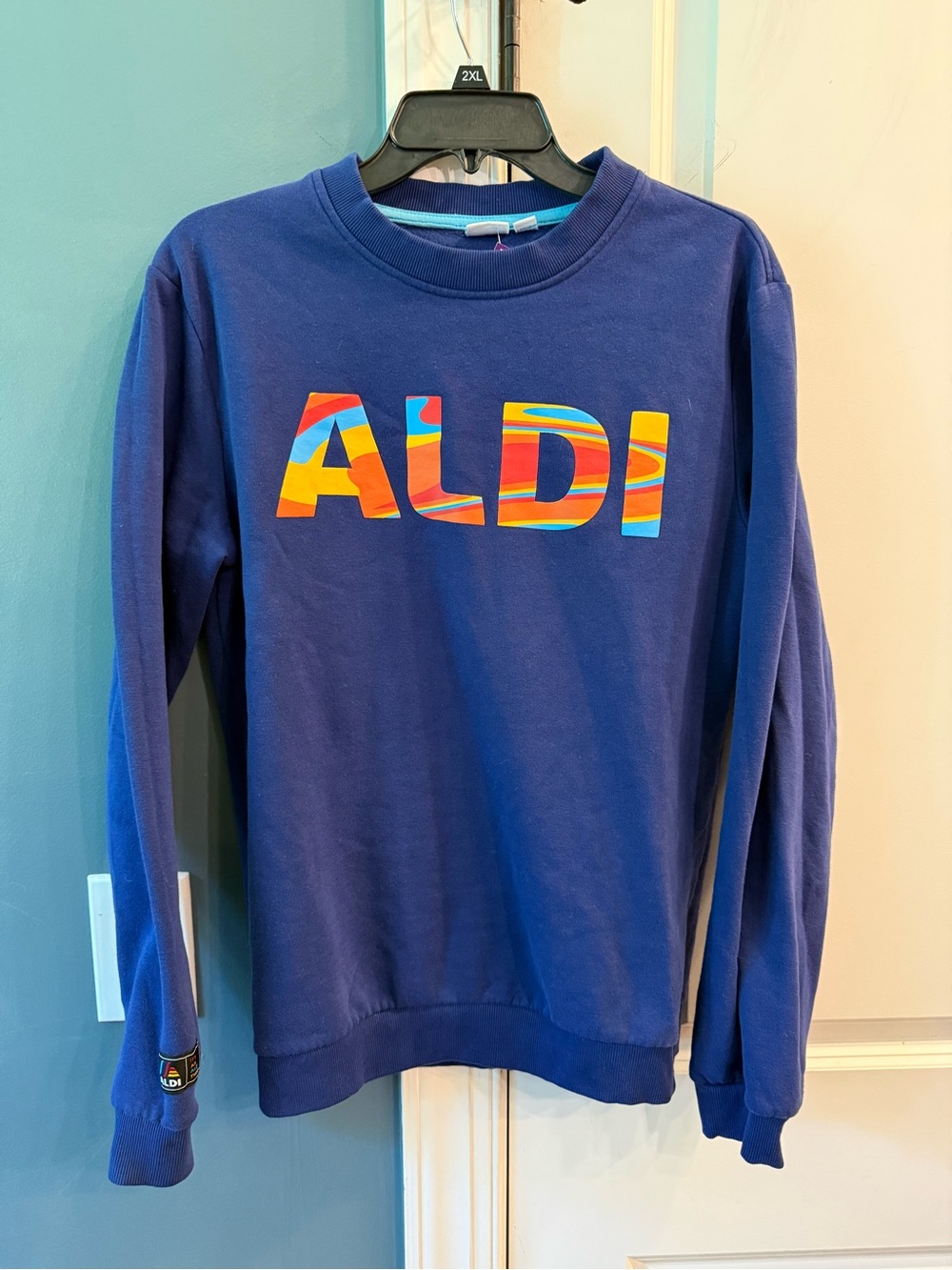 Aldi Blue Sweatshirt